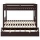 preview thumbnail 16 of 19, Twin Pull-Out Bunk Bed with Trundle & Convertible Design