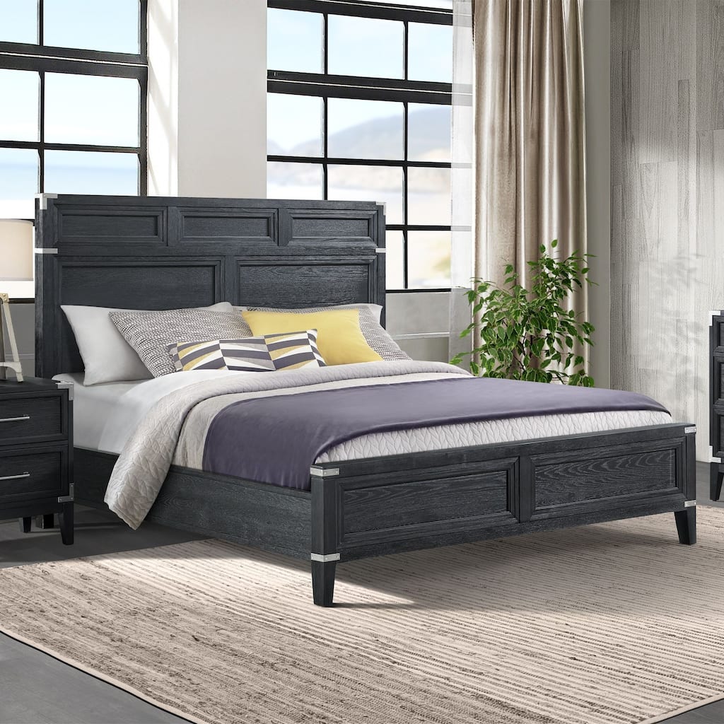 Laguna Complete Panel Bed, Weathered Steel