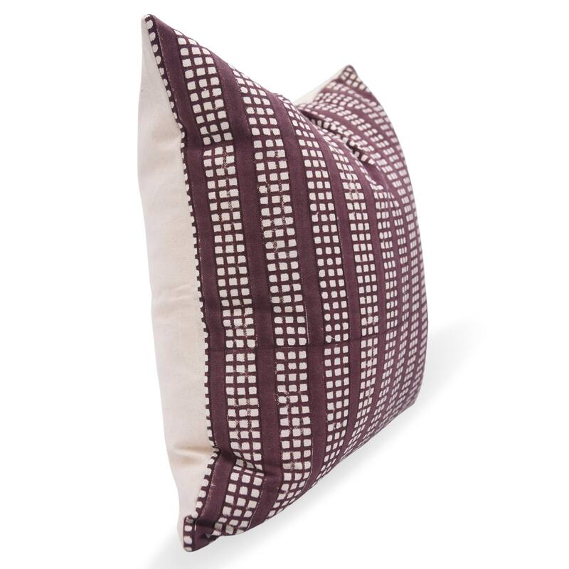 Fabdivine Cotton Bohemian Block print pillow Cover