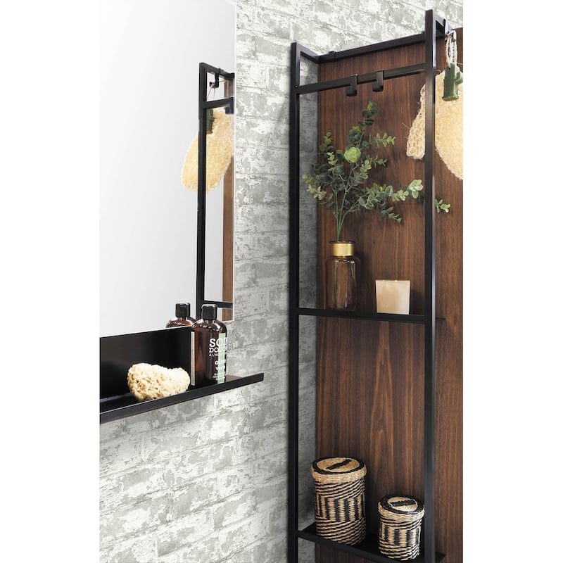 Luxe Haven Soho Brick Peel and Stick Wallpaper