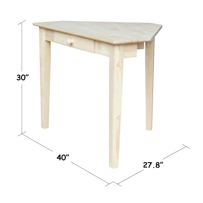 1-drawer Corner Computer Desk
