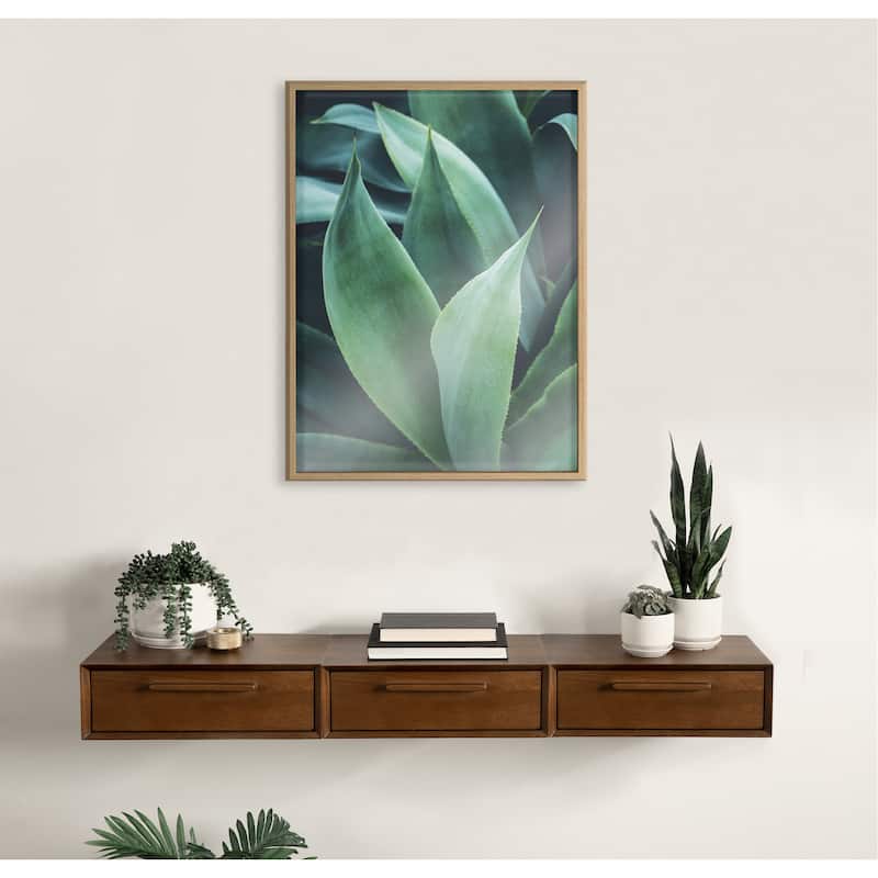 Kate and Laurel Blake Agave II Framed Print by Emiko and Mark Franzen