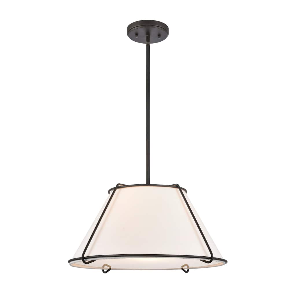 Regalia 18-inch Wide 1-Light Pendant in Oil Rubbed Bronze