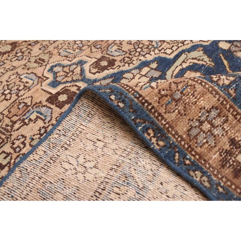 ECARPETGALLERY Hand-knotted Antalya Vintage Tan Wool Rug - 3'11 x 6'4