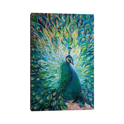 iCanvas "Peacock XXXII" by Willson Lau Canvas Print