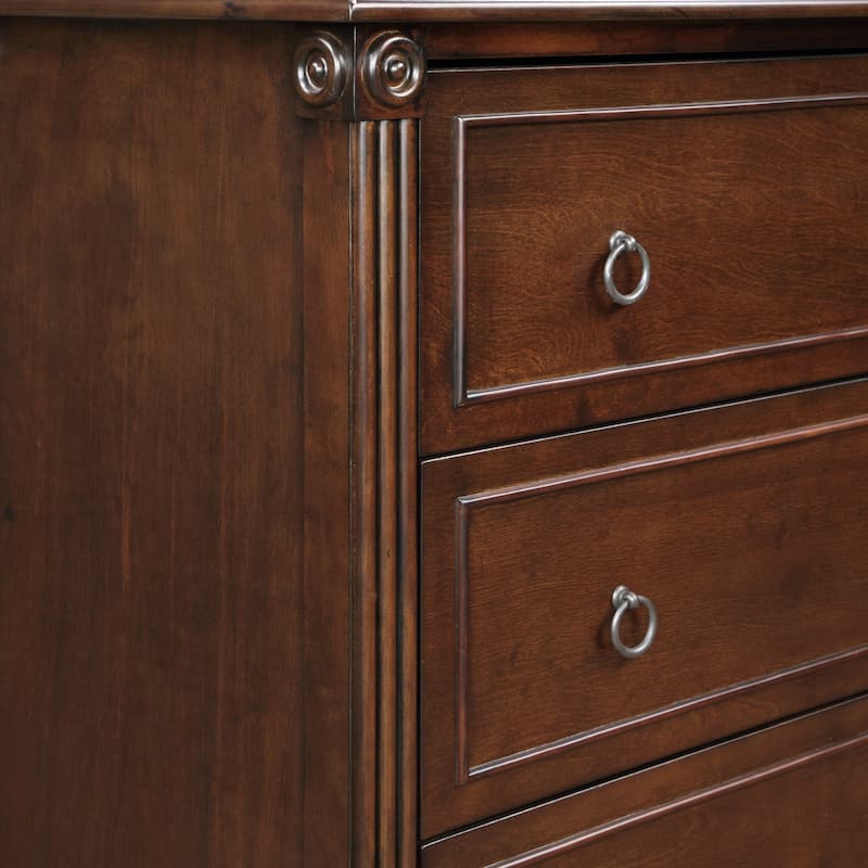 Joneigh Traditional Solid Wood 4-Drawer Chest by Furniture of America