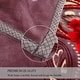 preview thumbnail 37 of 67, Heavy Crafted Thick Floral 9-pound Winter Fleece Blanket 85"x95"