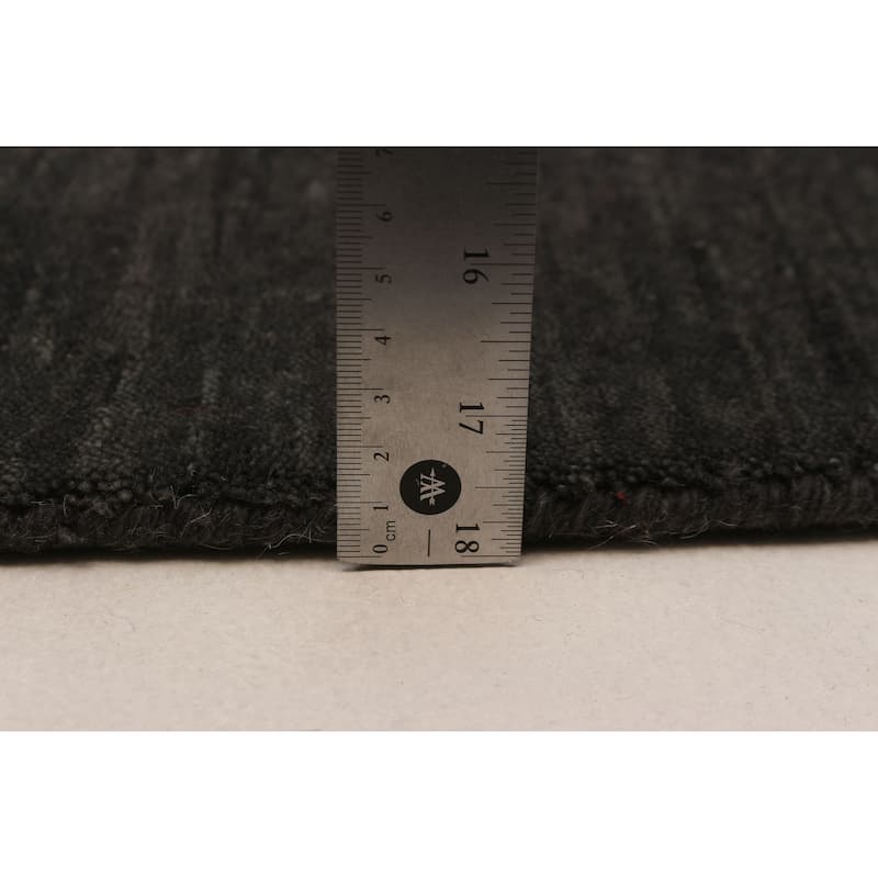 Kashkuli Gabbeh Grey Rug 8'3" x 8'0" - 8'3 x 8'0