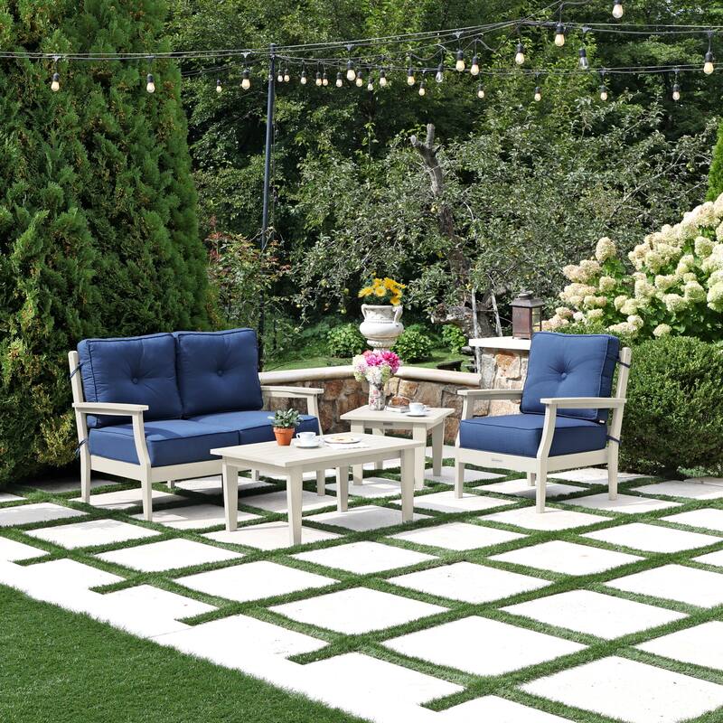 HIGHWOOD Lehigh 4-Piece Deep Seating Set