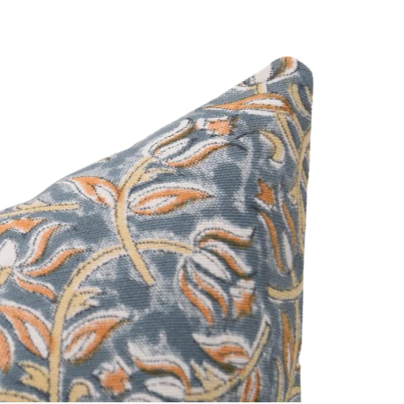 Fabdivine Cotton Boho Design Decorative Outdoor Block print pillow cover