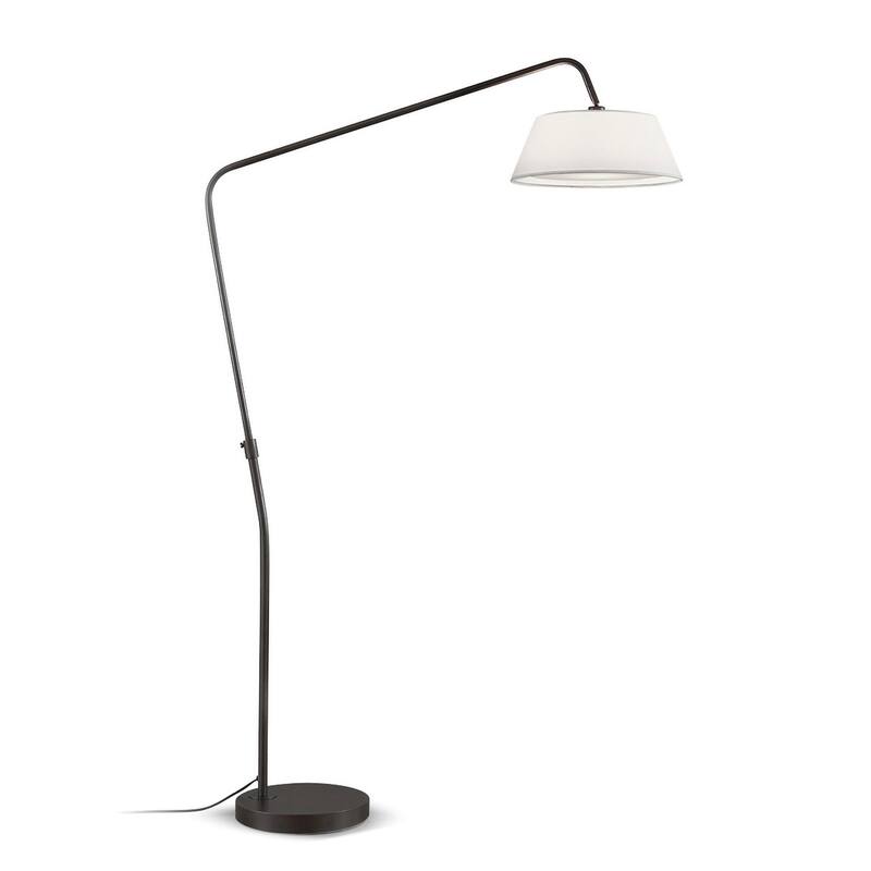 HomeGlam Route 81-inch Metal Arch Floor Lamp