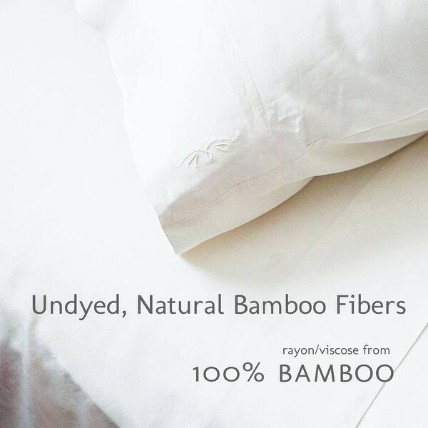 Bedvoyage 100 Bamboo Maternity Sheets Undyed Rayon From Bamboo Overstock 27465454