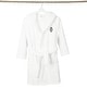 preview thumbnail 5 of 17, Sweet Kids 100% Polyester SUPER PLUSH Double Brushed Hooded Bathrobe - ROBOT