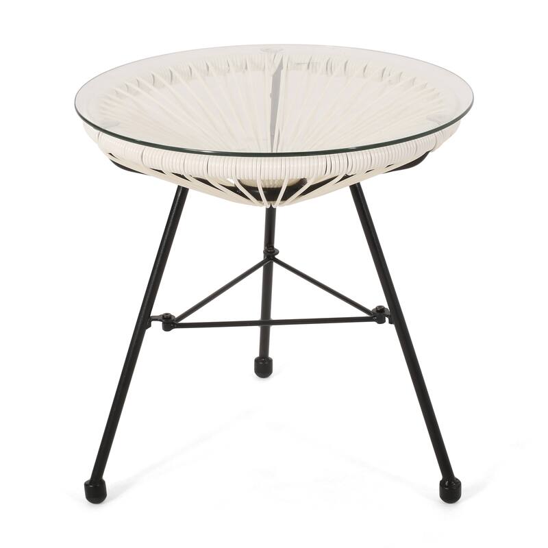 NUSA SIDE table - White