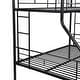 preview thumbnail 9 of 11, Durable Twin Over Full Metal Bunk Bed with Trundle, Quiet Sturdy Frame, Easy Setup, and Under-Bed Storage Space
