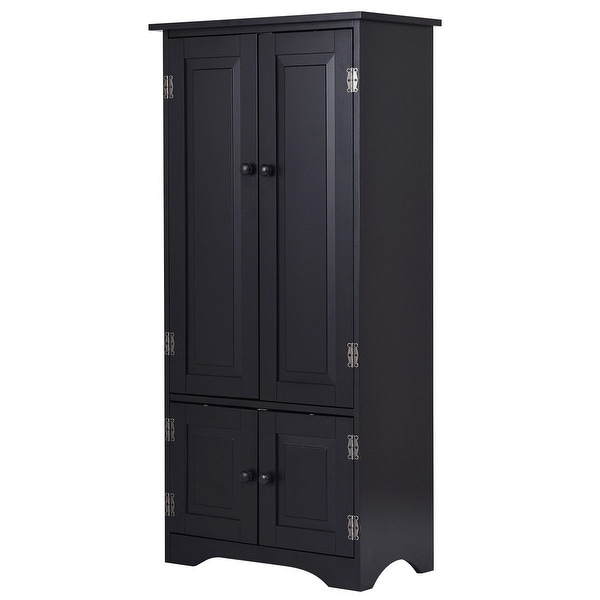 Accent Storage Cabinet Adjustable Shelves - Black. Opens flyout.
