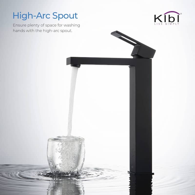 Lead Free Solid Brass Single Handle Bathroom Vanity Sink Faucet with Water Hose