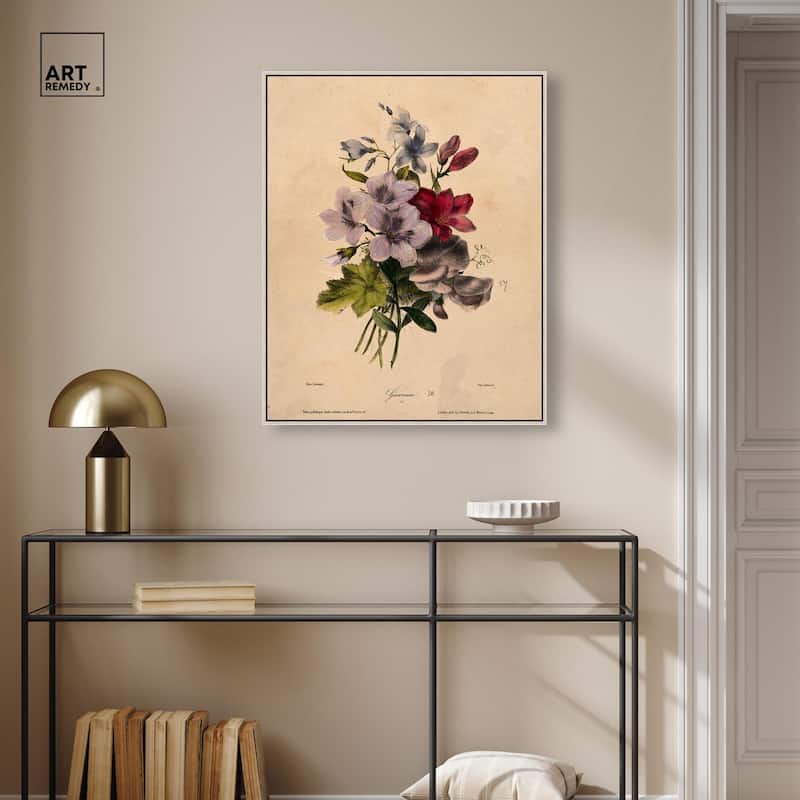 Elisa's Blooms Canvas by Art Remedy