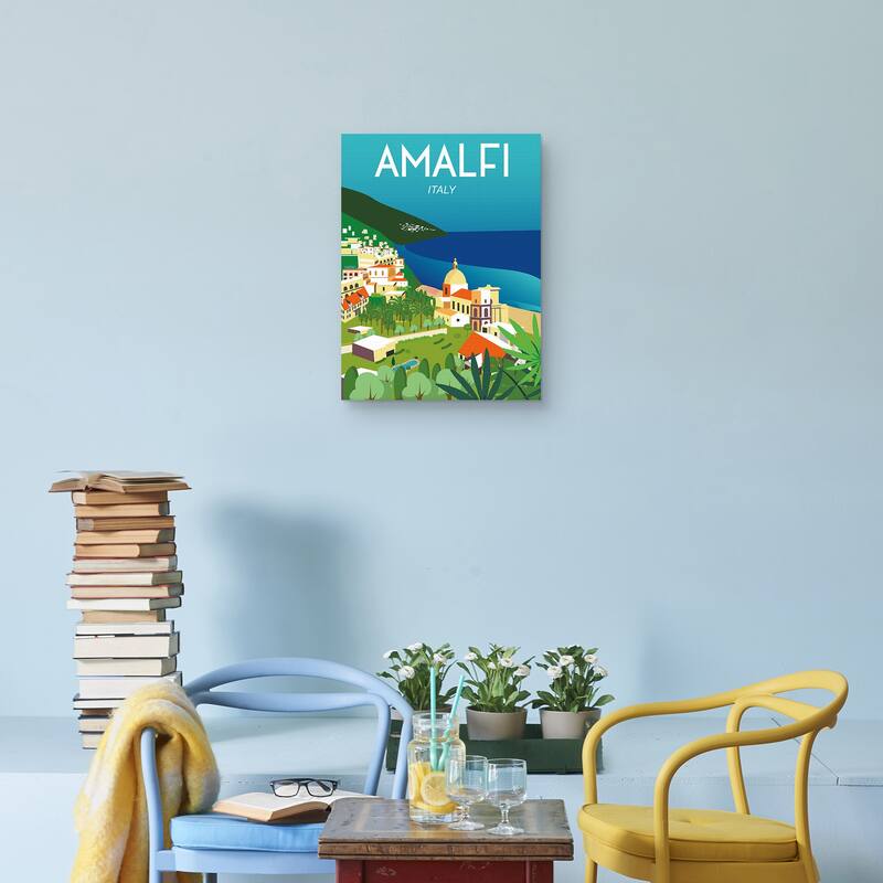 Amalfi Canvas Art Print