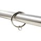 preview thumbnail 27 of 30, Set of 14 Solid Metal Window Drapery Curtain Panel Ring with Eyelet, 1.5" Inner Diameter, Fits Up to 1.25" Rod
