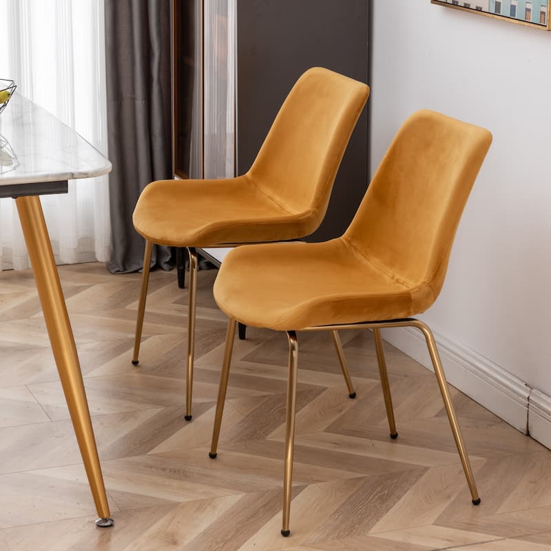 Velvet Upholstery Dining Chair