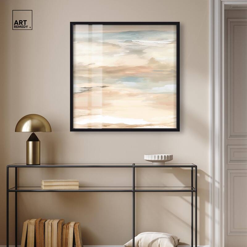 Roseate Skyfall I Shadowbox by Art Remedy