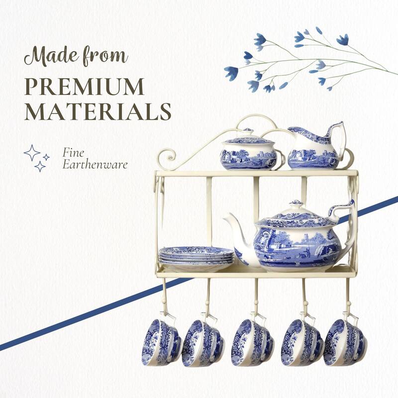 Spode Blue Italian Travel Mug 12 Ounce