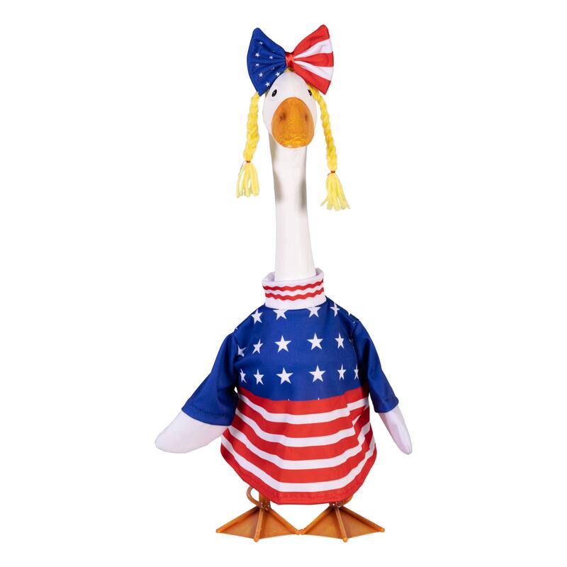 Porch Goose Outfit for Garden Statue