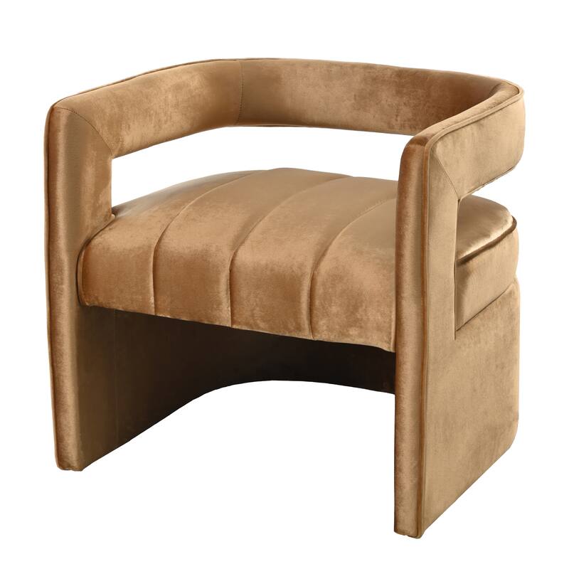 Celi Modern Velvet Accent Chair by Christopher Knight Home