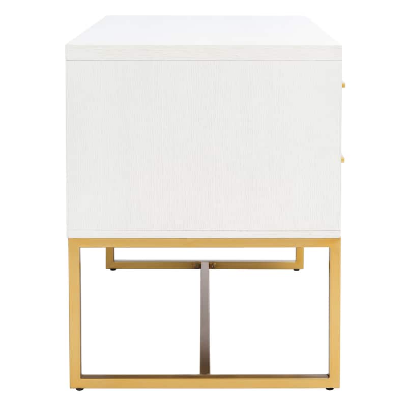 SAFAVIEH Georgiann Oak Brown Nightstand