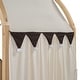 preview thumbnail 6 of 21, Kids Extended Bed With Arched Roof Light Strip Interactive Whiteboard