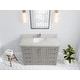 preview thumbnail 107 of 161, Willow Collection 48 in W x 22 in D x 36 in H Boston Single Bowl Sink Bathroom Vanity with Countertop