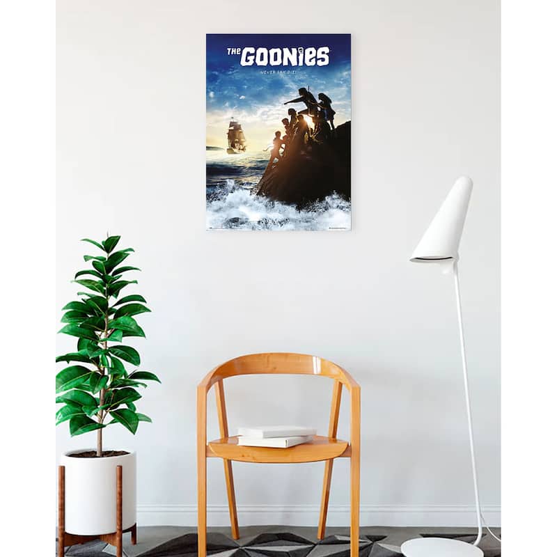Goonies - Never Say Die Art Poster - 24 x 36 Inch
