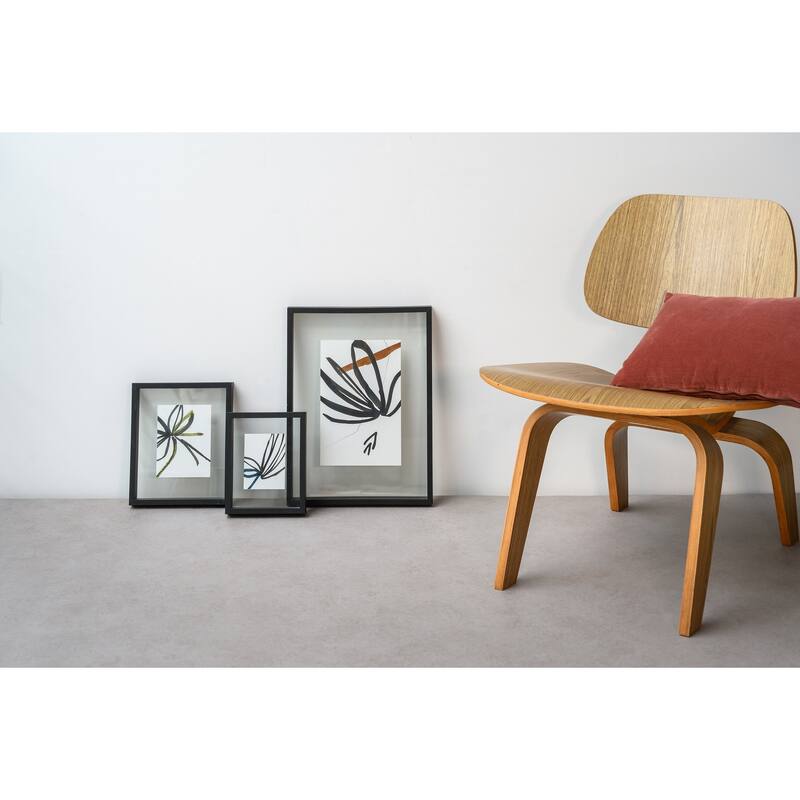 Floating Frame Minimalism L Black - Black
