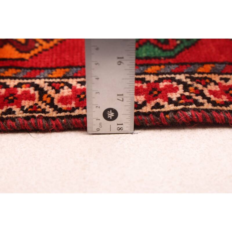 ECARPETGALLERY Hand-knotted Konya Anatolian Red Wool Rug - 5'1 x 9'4