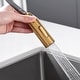 preview thumbnail 37 of 45, Luxier KTS21 Single Handle Pull Down Sprayer Kitchen Faucet