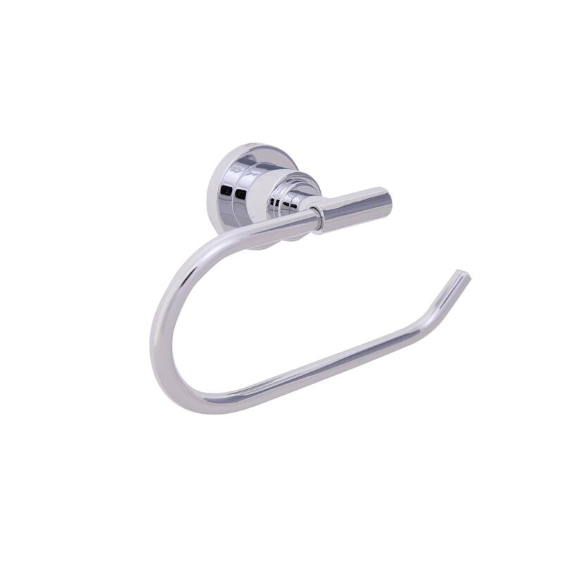 Design House Geneva Contemporary Polished Chrome Towel Ring