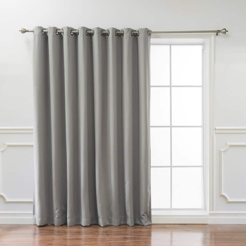 Aurora Home Extra-wide 100x84-inch Thermal Blackout Curtain Panel. - 100 x 84 - Dove