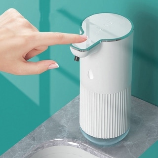 Wall Mount Bathroom Foaming Soap Dispenser, USB Rechargeable, Touchless Hand Soap Dispenser For Kitchen Dish Soap