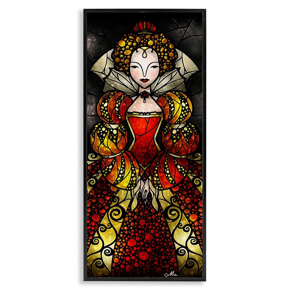 Stupell Royal Elizabeth I Portrait Framed Giclee Art Design By Mandie Manzano