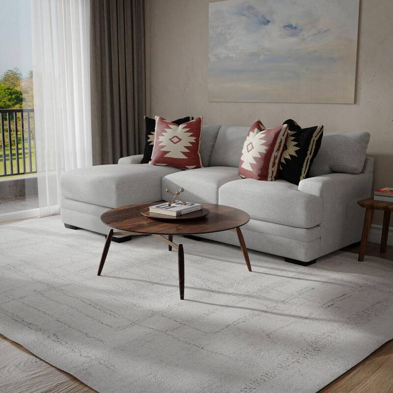Alora Decor Weston Hand-tufted Lines Wool Rug