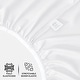 preview thumbnail 75 of 94, Feather and Stitch NY 500 Thread Count Sateen Sheet Set Cotton Silky Soft Deep Pocket Breathable Bedding