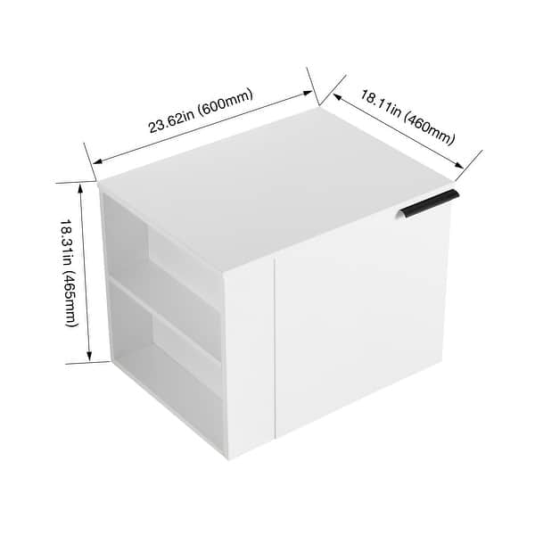 dimension image slide 0 of 2, 24 "Bathroom Vanity Sink Combo for big Space,Modern Bathroom Cabinet Cabinet combination, Bathroom Sink Cabinet Set without sink