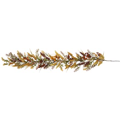 Real Touch™️ Berry Clusters Artificial Fall Harvest Garland - 5' x 10" - Unlit
