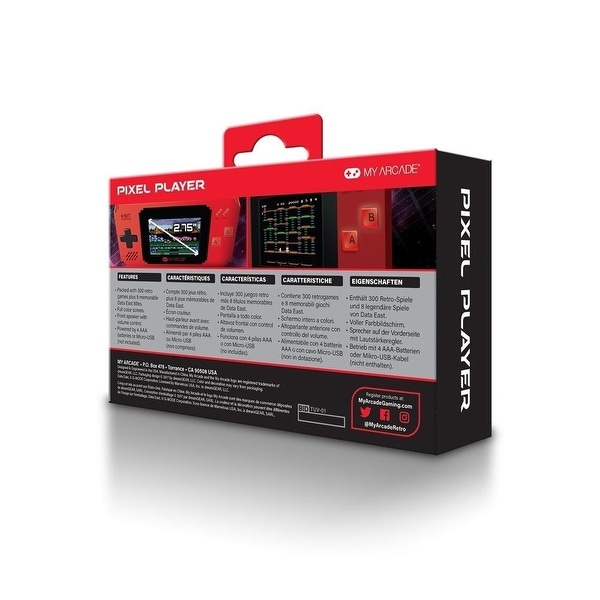 DreamGear Data East Classics Pixel Player Portable Handheld 300