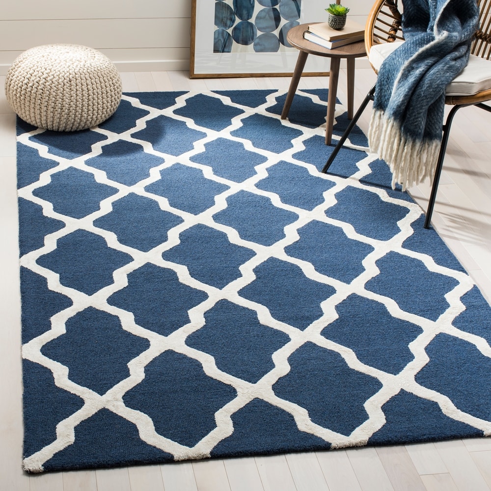 SAFAVIEH Handmade Cambridge Zavastiea Modern Wool Rug