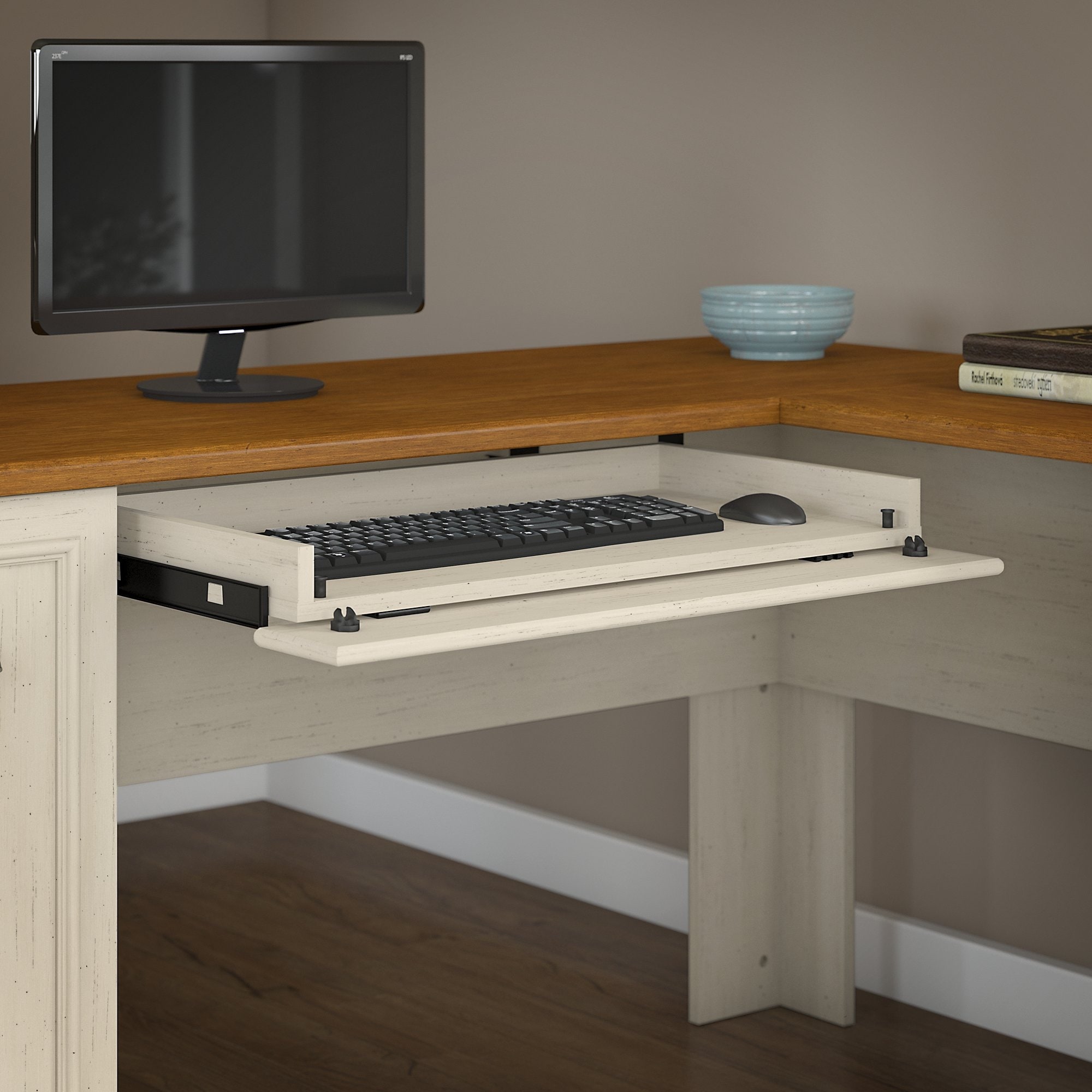 Copper grove l shaped clearance desk