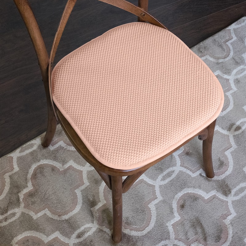 16-in. Square Non-slip Memory Foam Seat Cushions (2 OR 4)