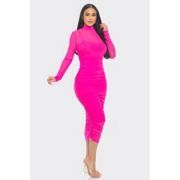black mesh feather dress Heatstone mesh / Feather gown dusty rose / 16