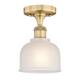Option Brushed Brass / White